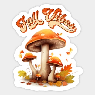 Fall Vibes Autumn Fall Lover Sticker